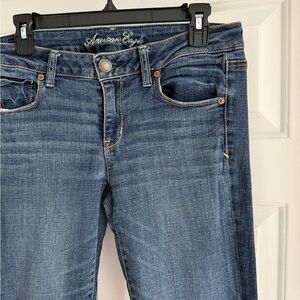 American Eagle Outfitters Stretch Medium Blue Denim Jeans